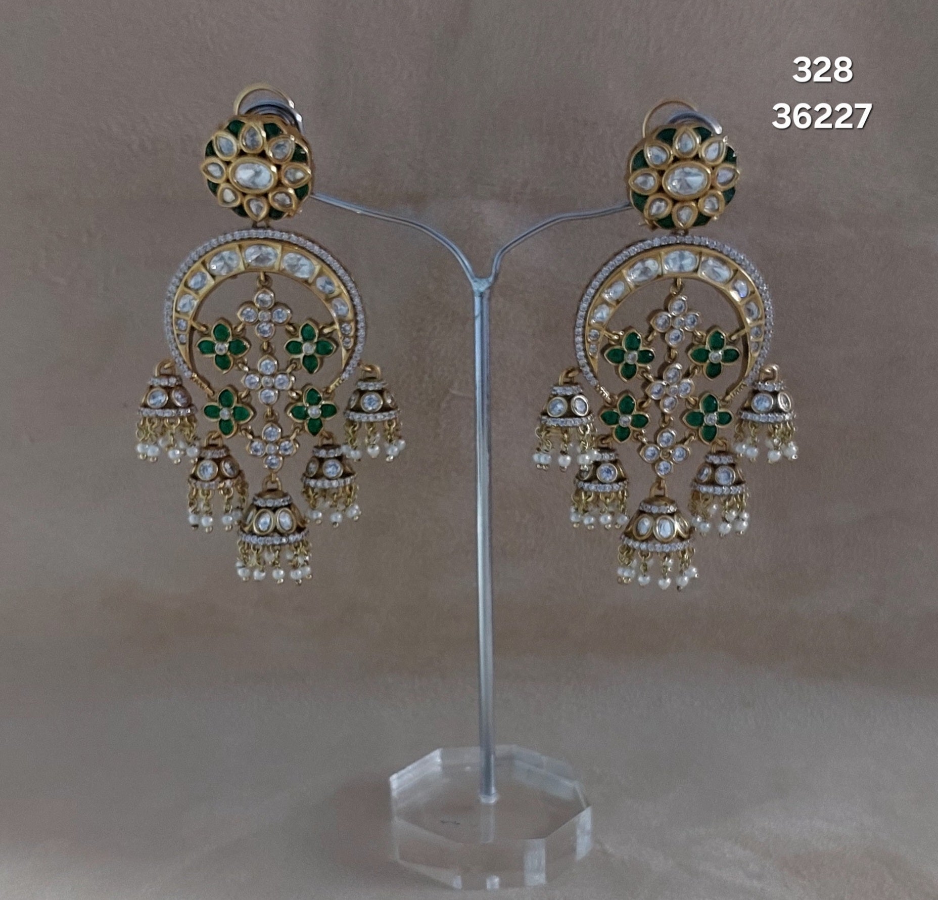 Kundan Earrings - E374V