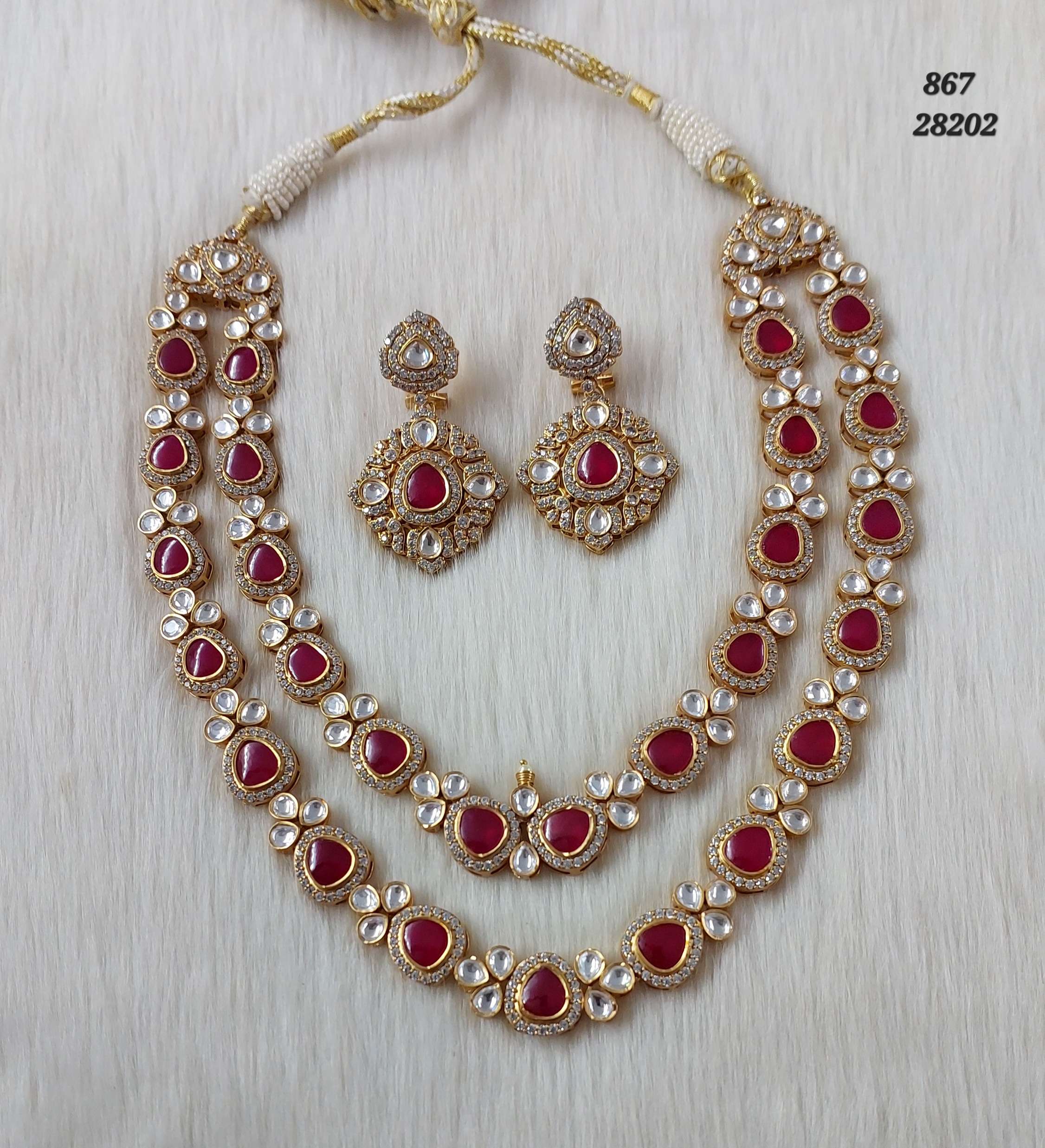 Kundan Necklace - L570