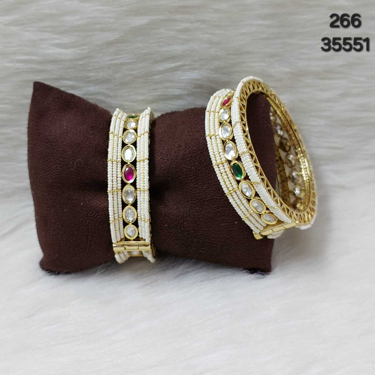 Kundan Bangle - B2660