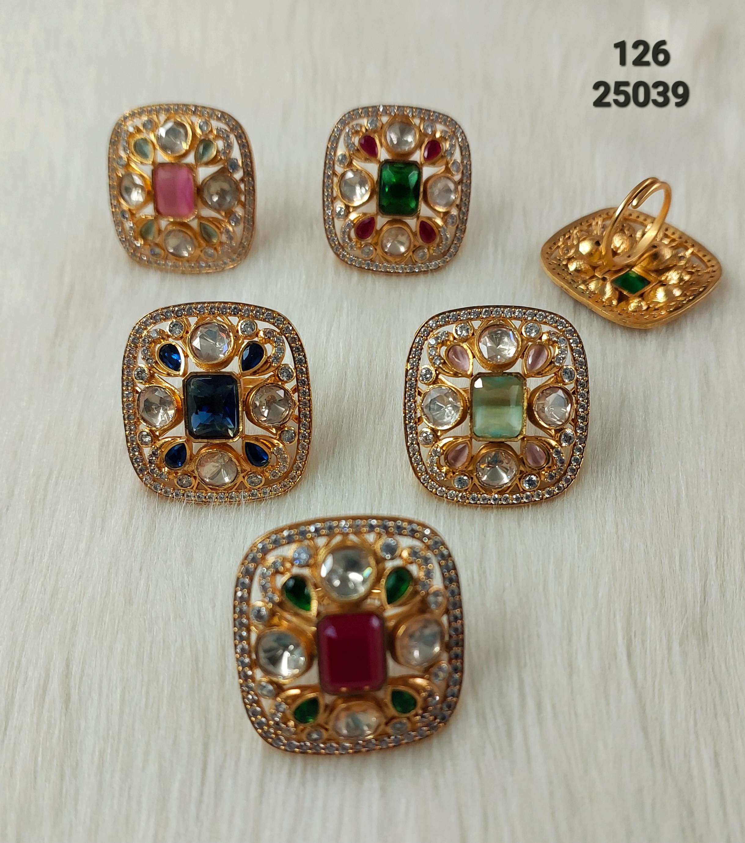 Kundan Ring - L405