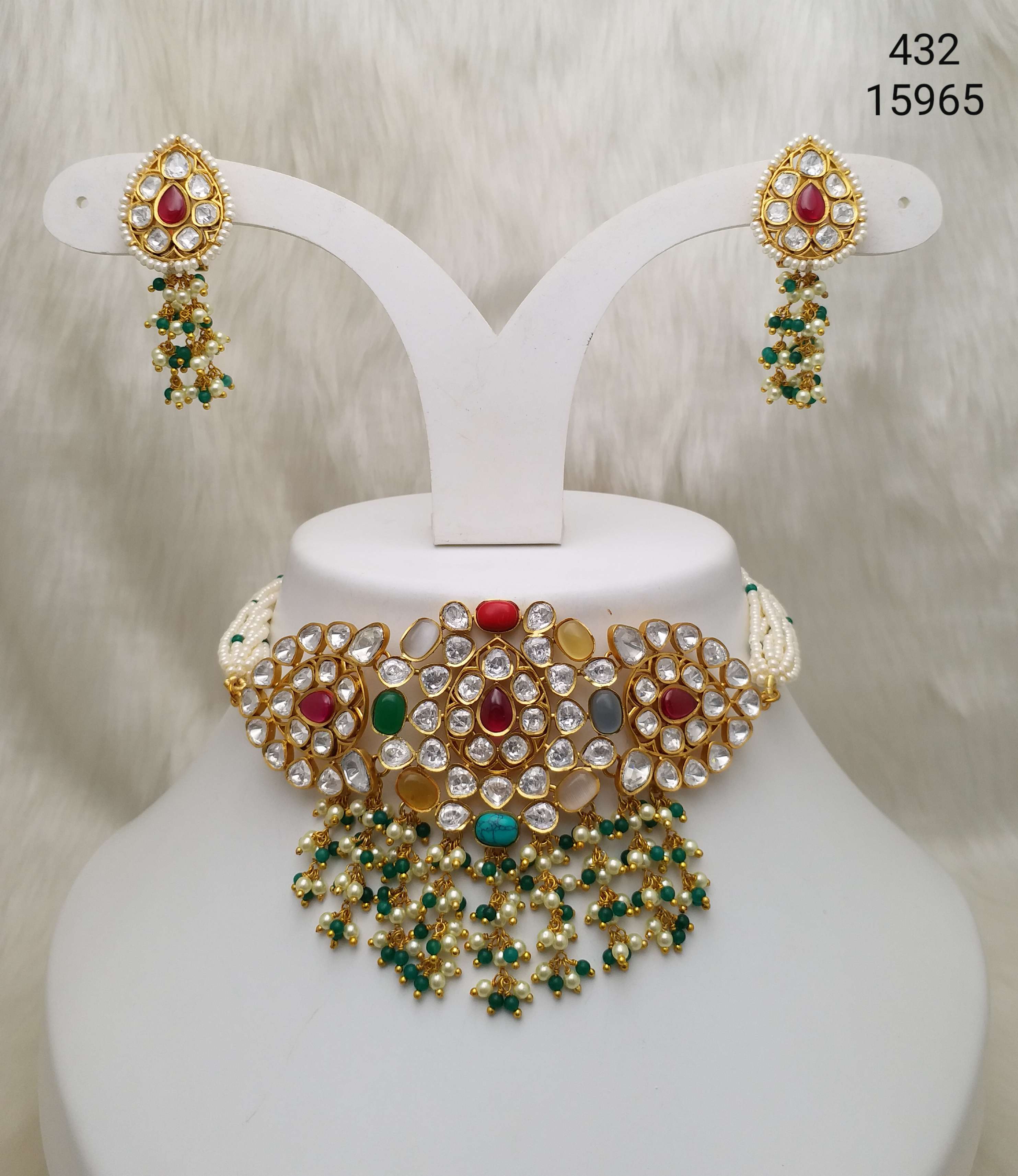 Kundan Fancy Necklace - L231