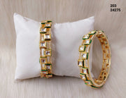 Kundan Bangle - B19