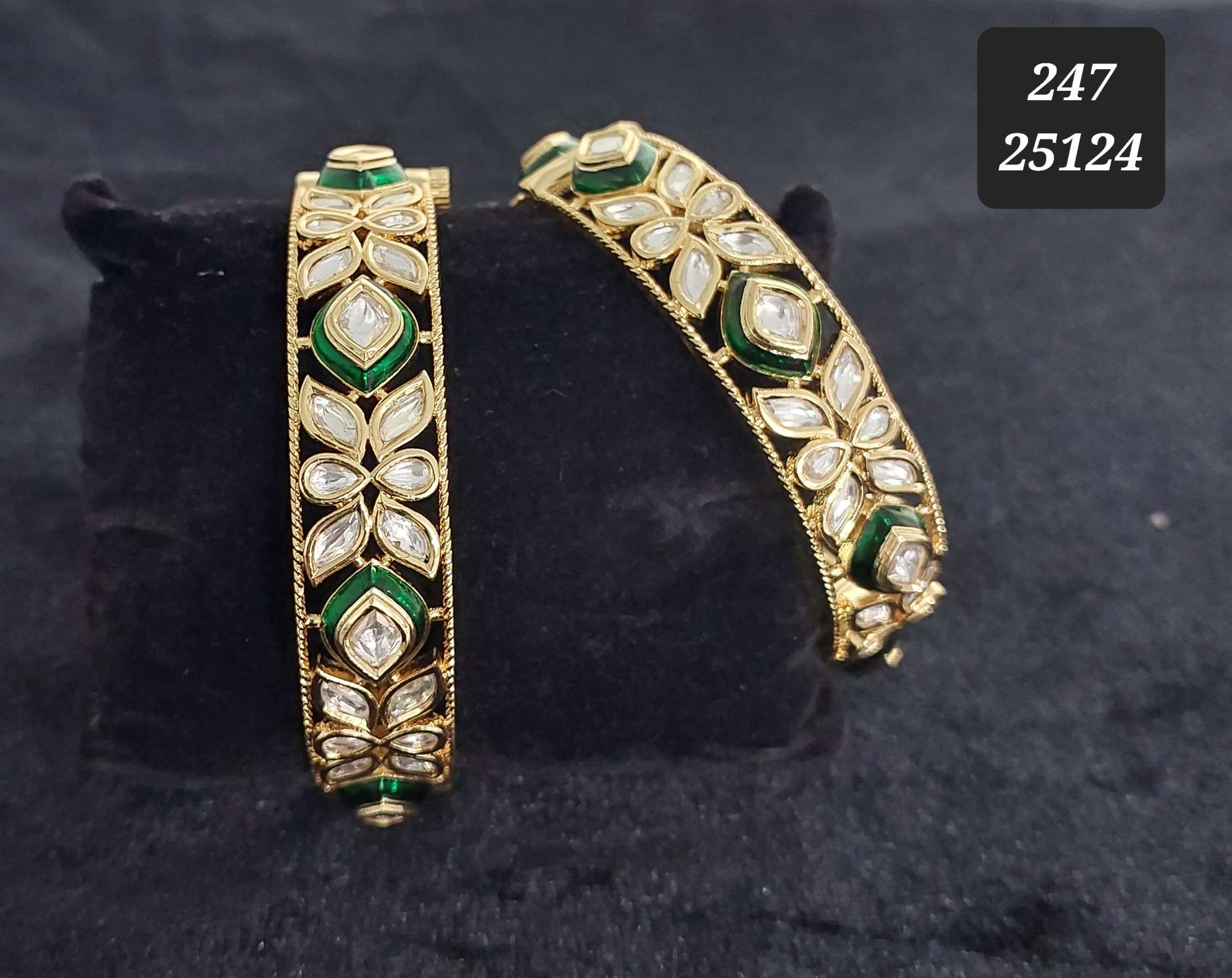 Kundan Bangle - B41