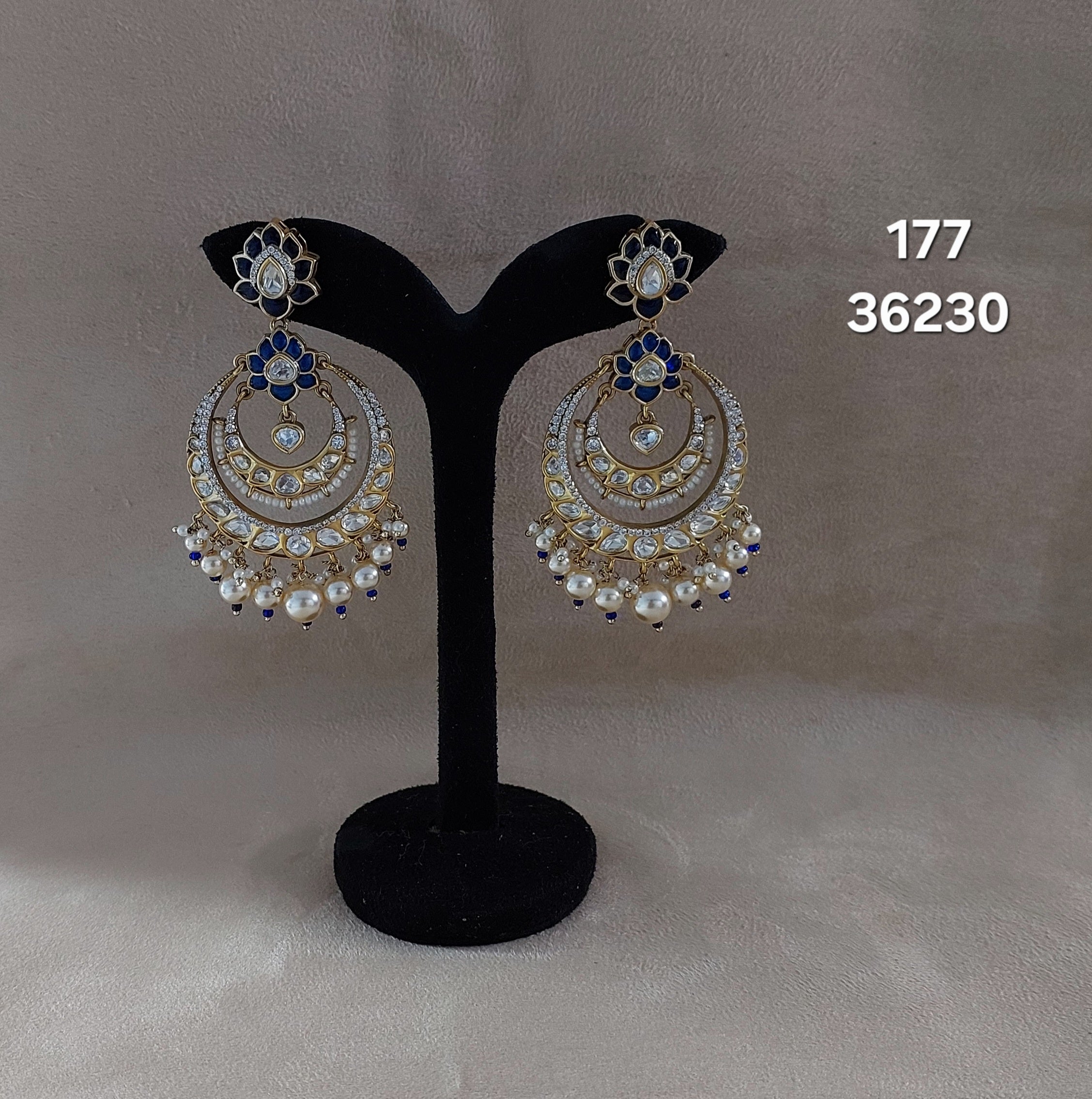 Kundan Earrings - E375V