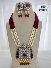 Kundan Fancy Pendant Set - L408
