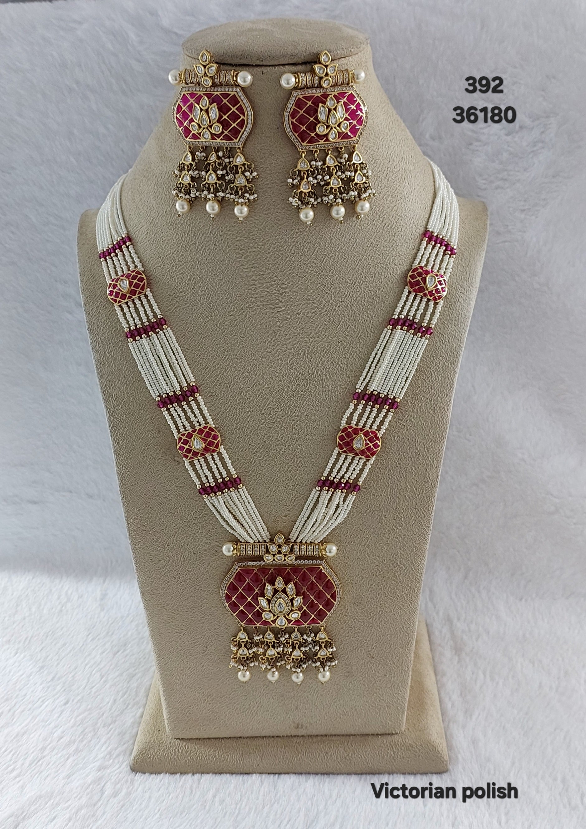Kundan Pendant Set - PS141V