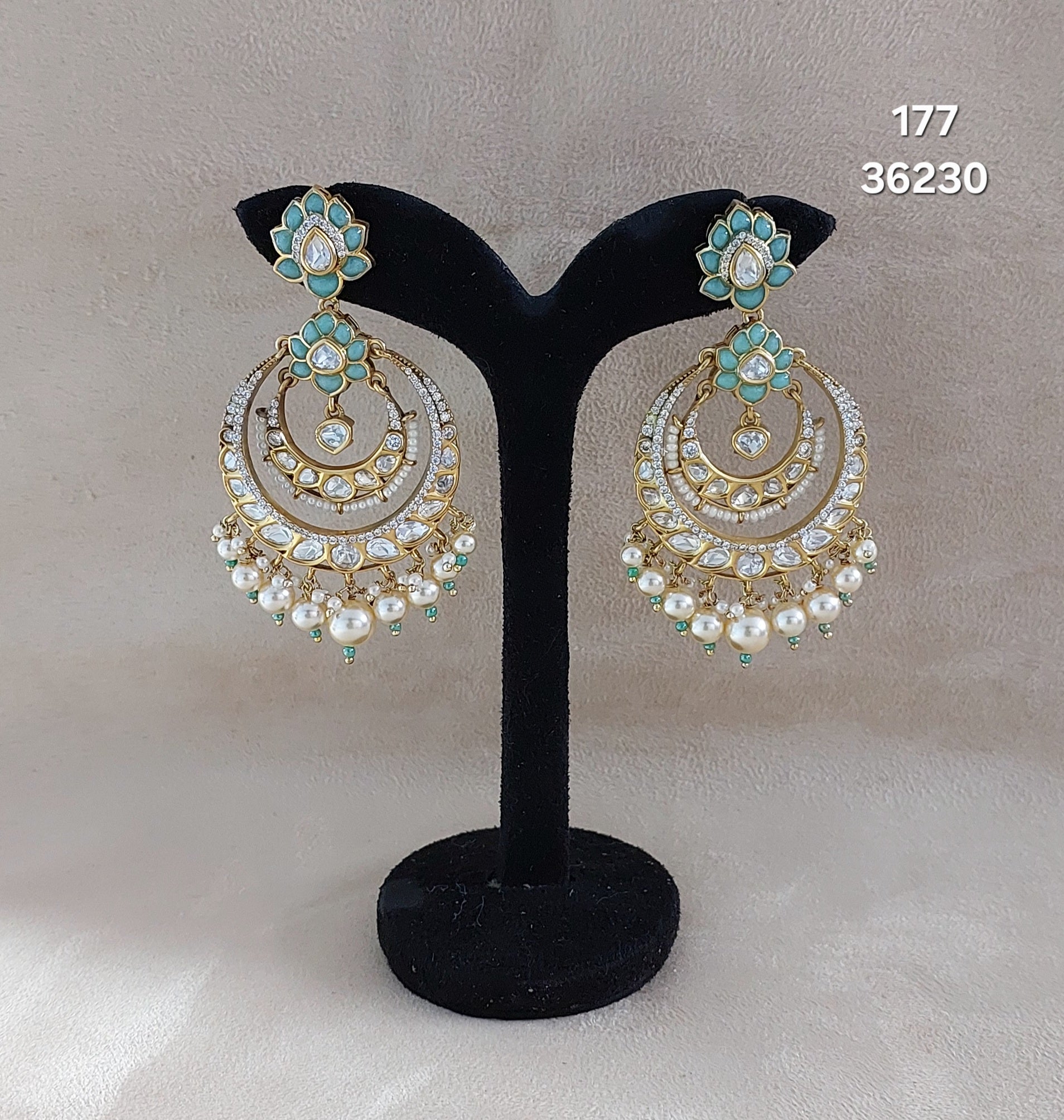 Kundan Earrings - E375V