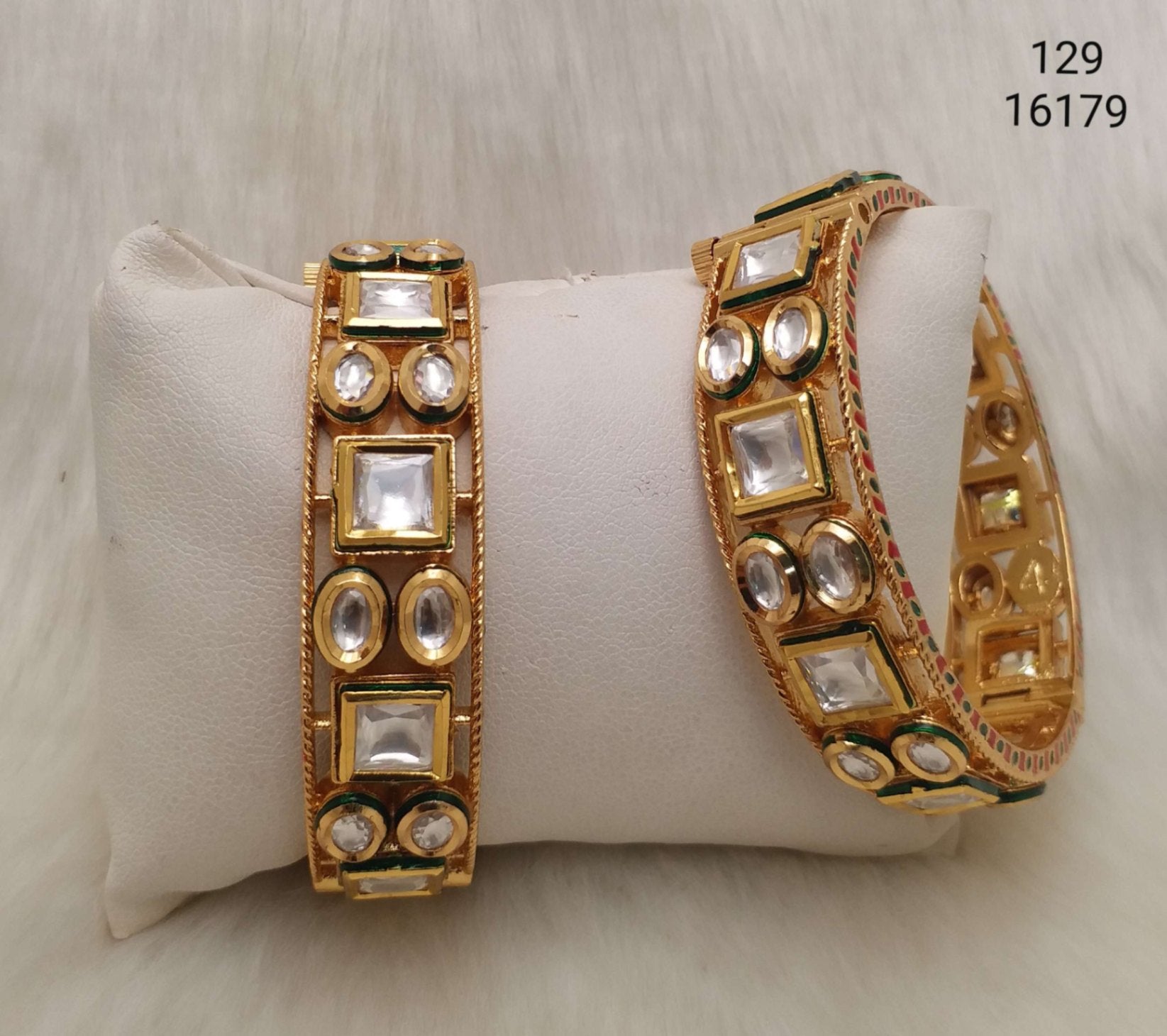 Kundan Bangle - B16