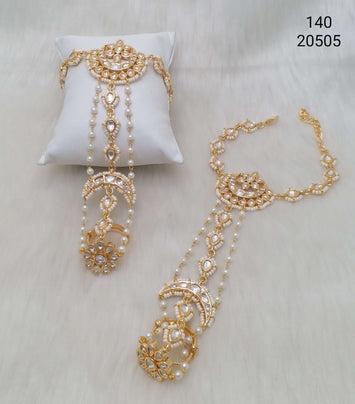 Kundan Fancy Hathphool - HP17