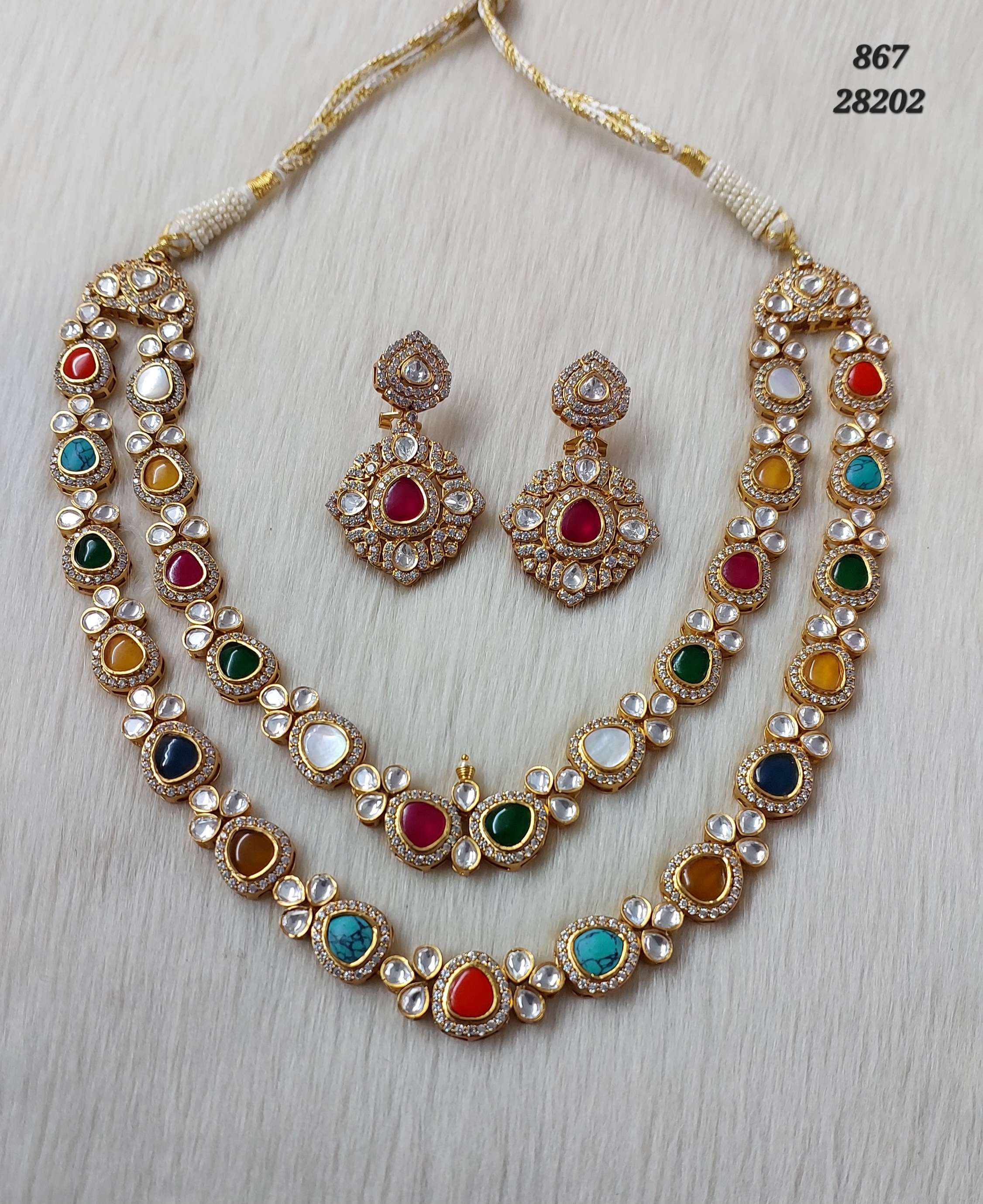 Kundan Necklace - L570