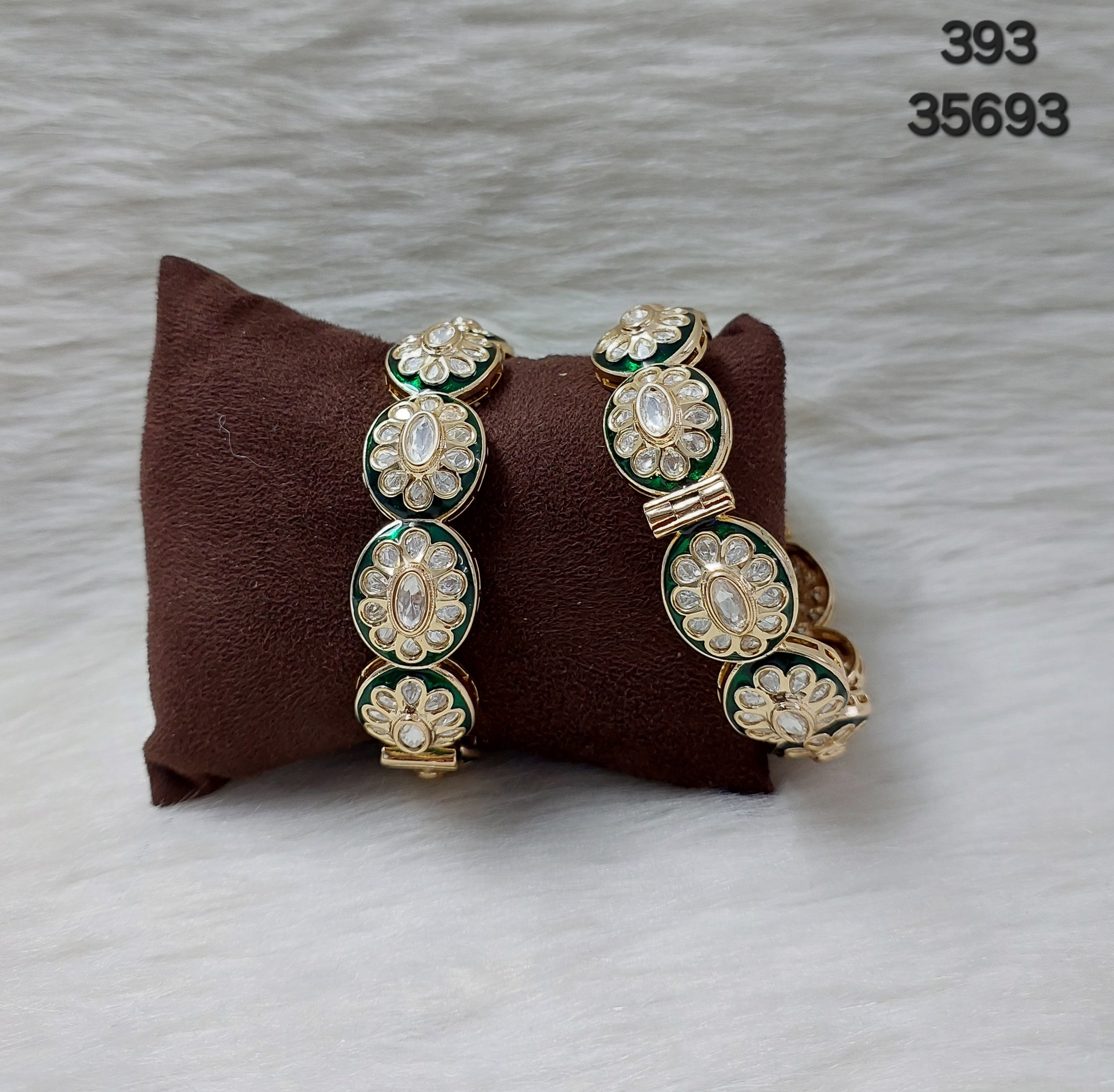 Kundan Bangle - B3936