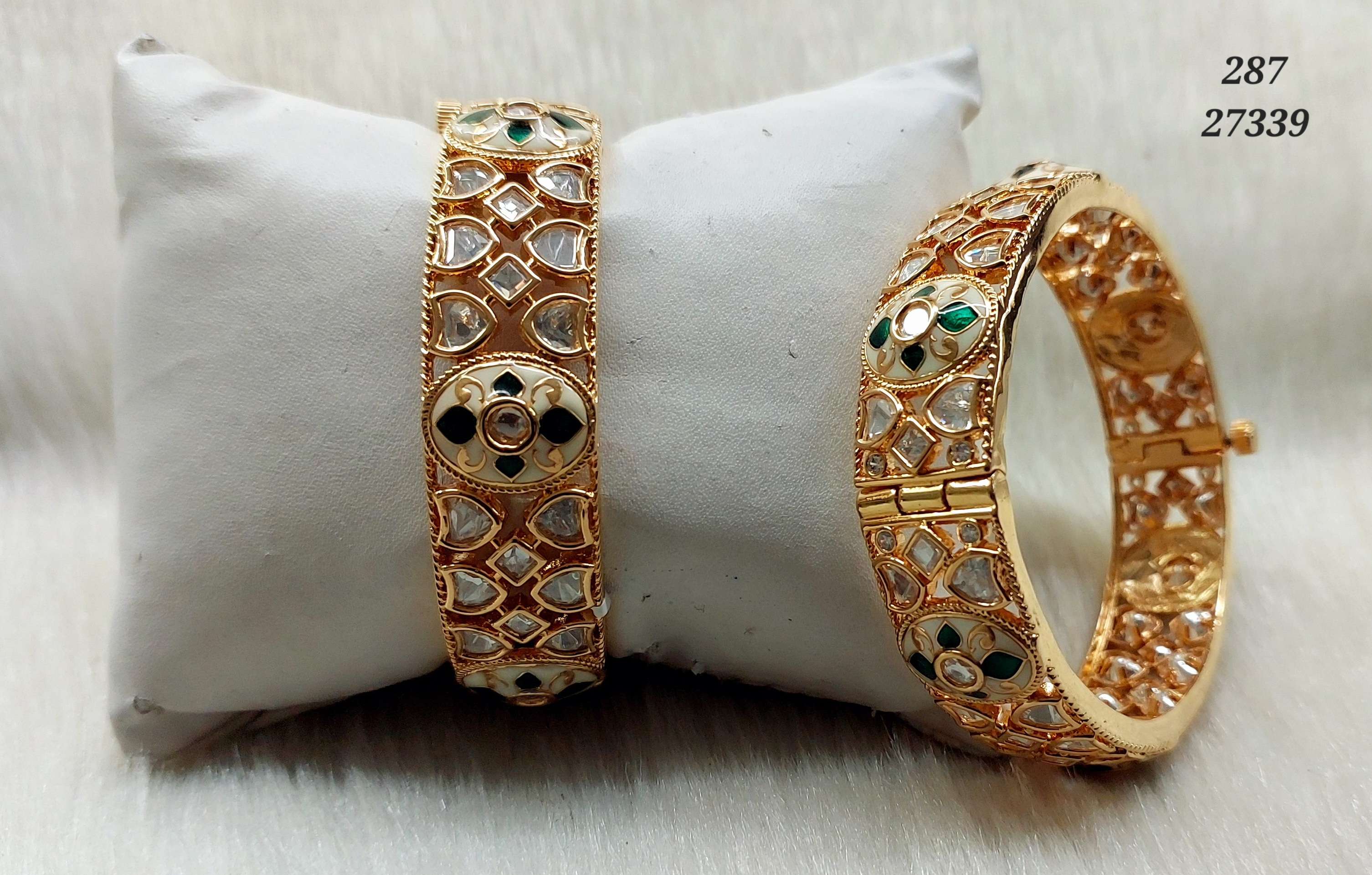 Kundan Bangle - B61
