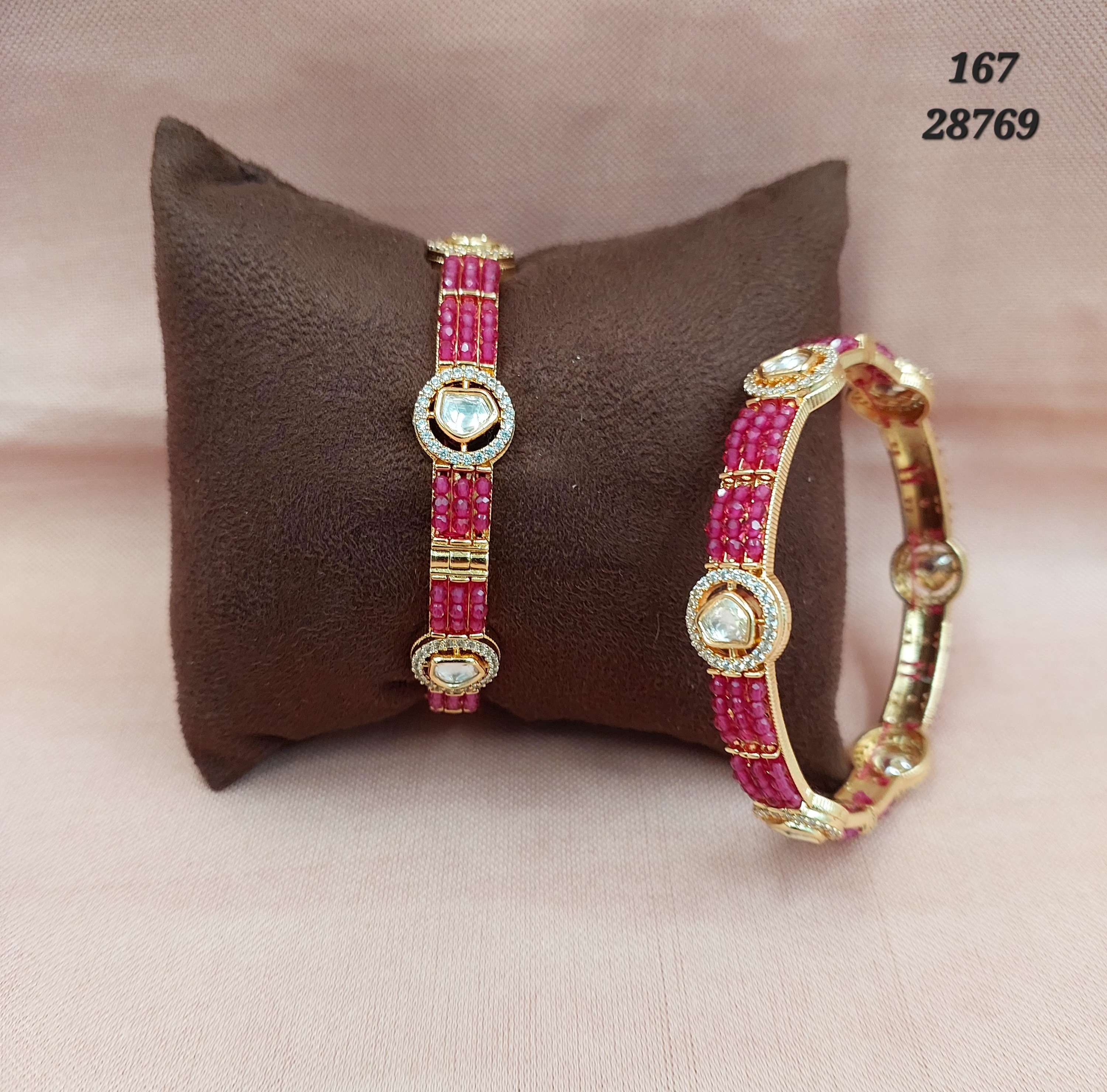 Kundan Bangle - B89
