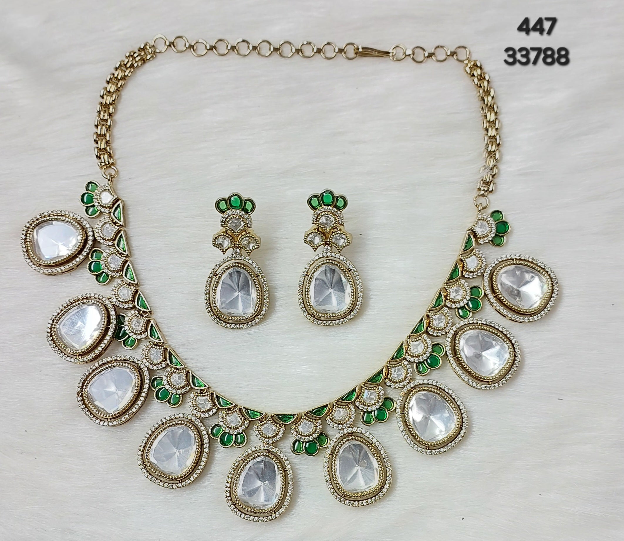 Kundan Necklace - N349