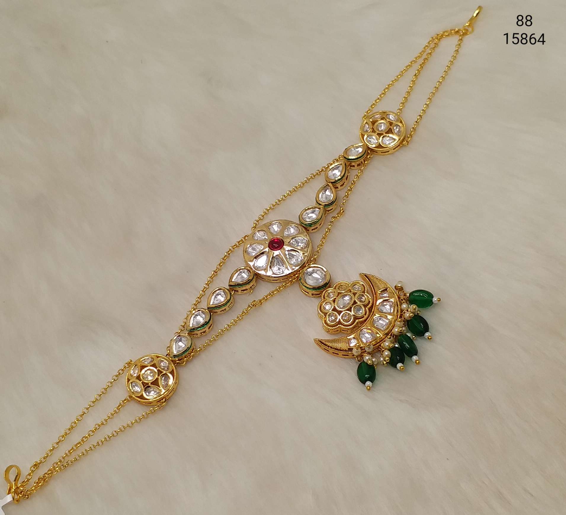 Kundan Fancy Headgear - HG07