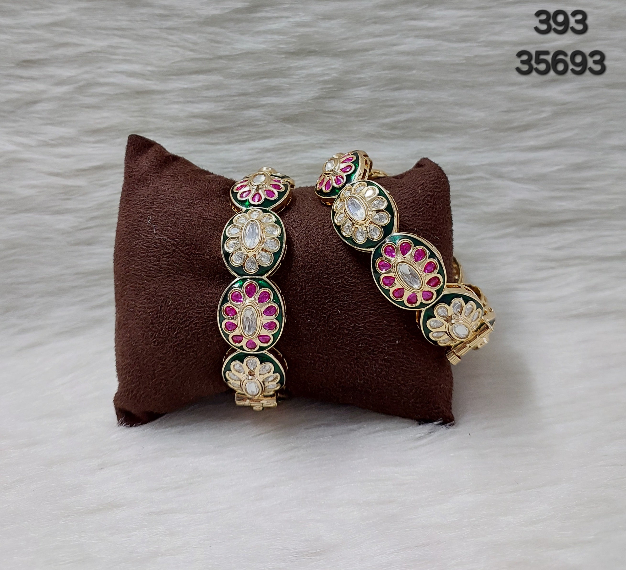 Kundan Bangle - B3936