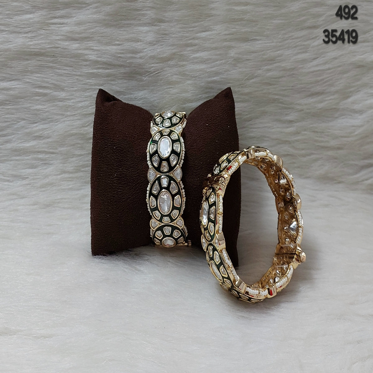 Kundan Bangle - B4920