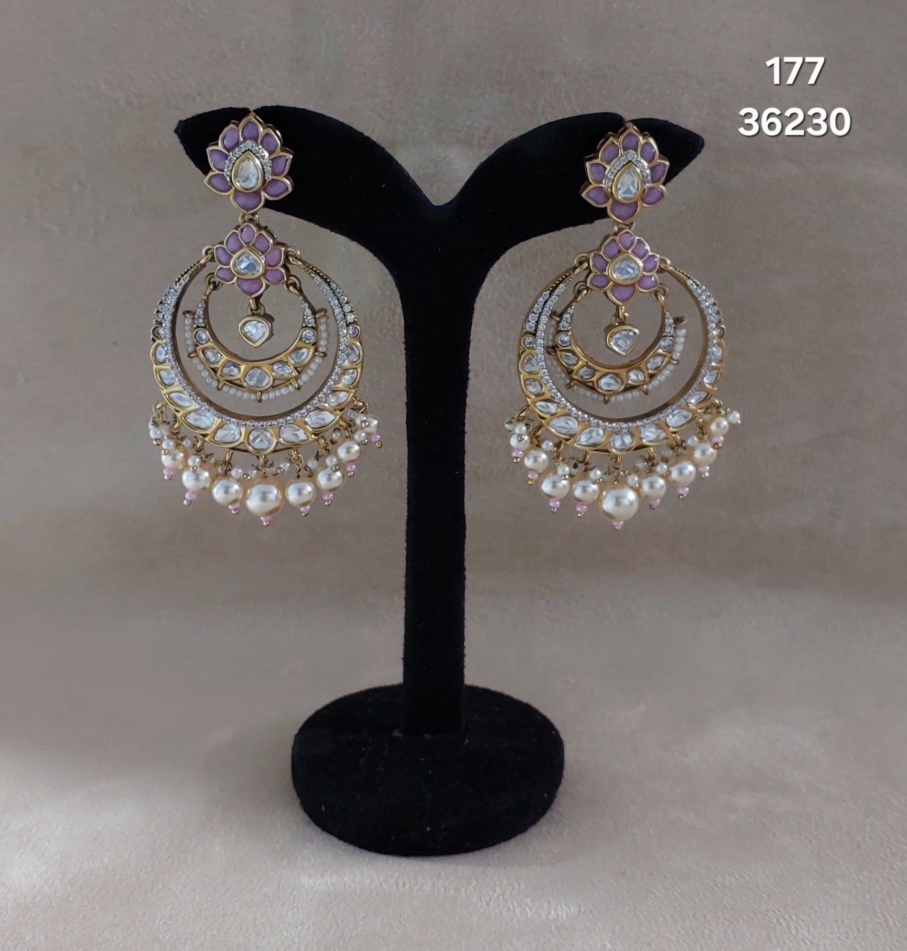 Kundan Earrings - E375V