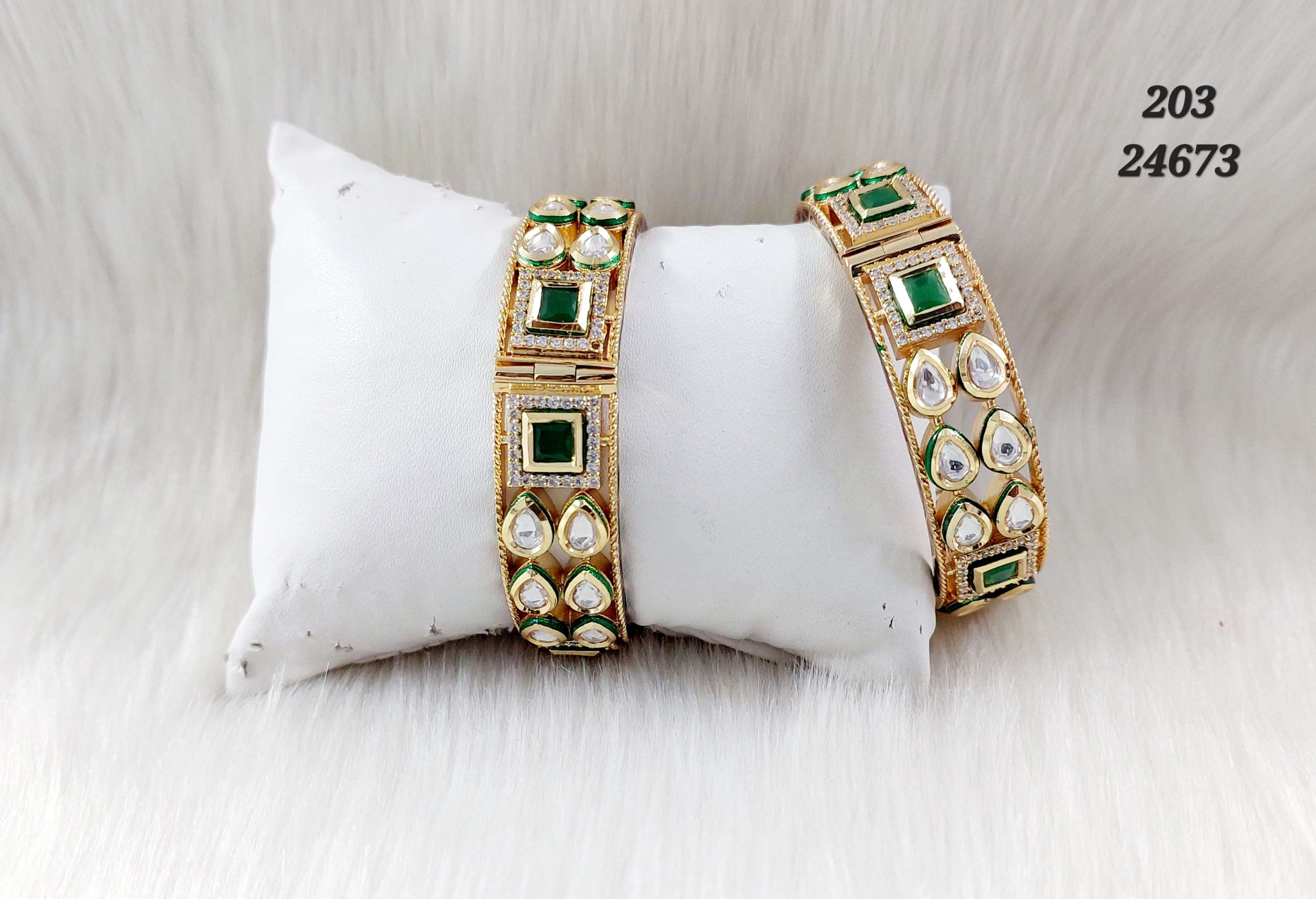 Kundan Bangle - B14