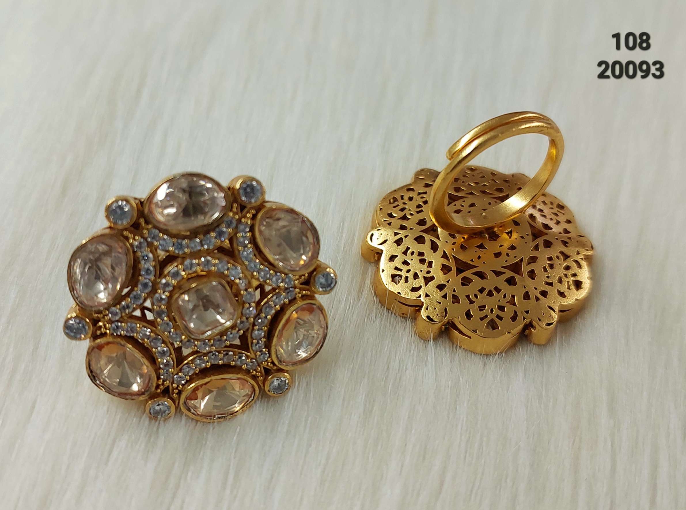 Kundan Fancy Ring - L255A