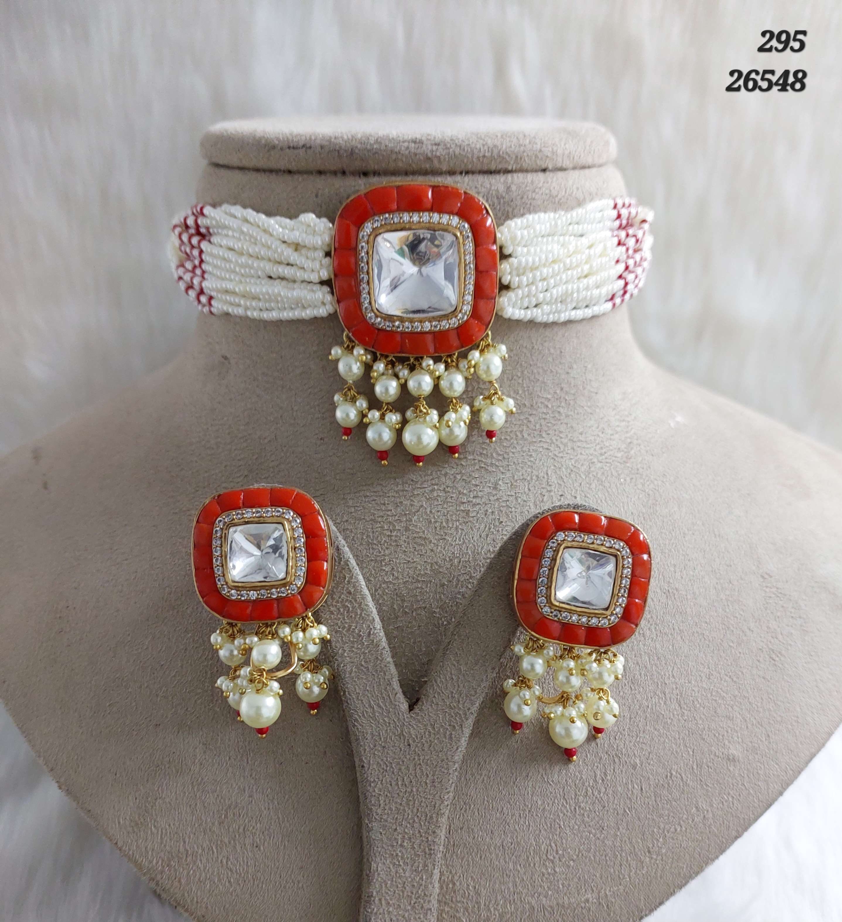 Kundan Necklace - L489