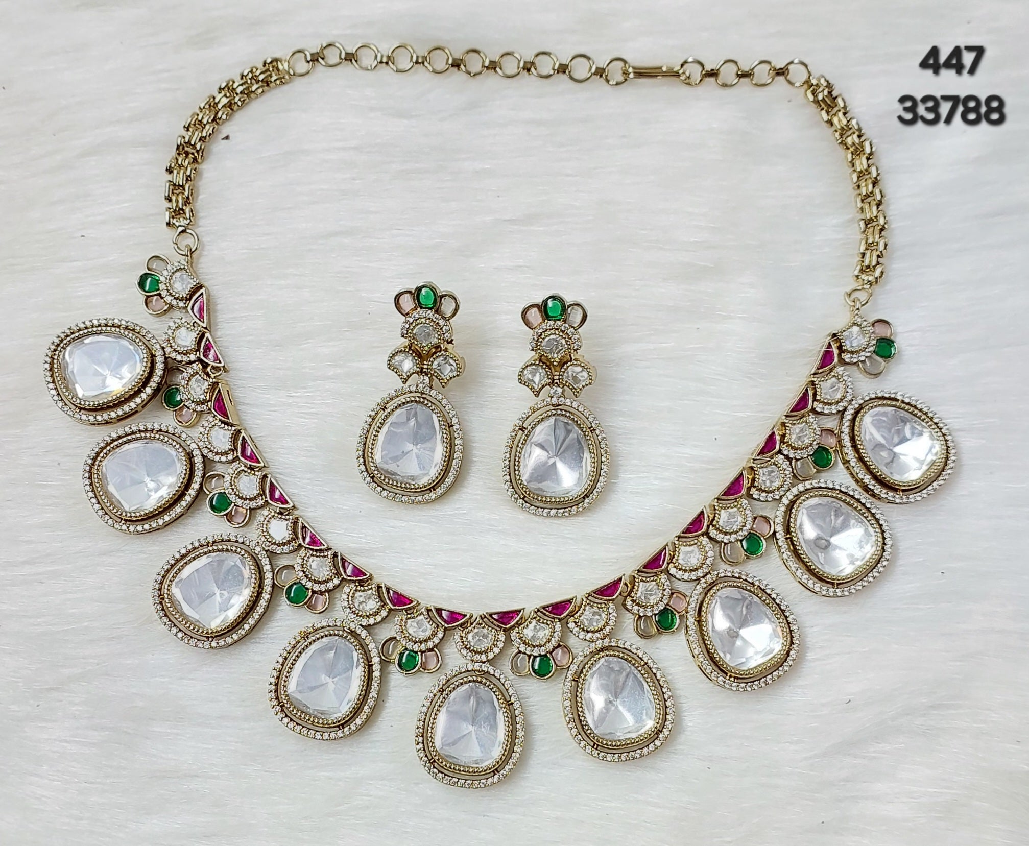 Kundan Necklace - N349