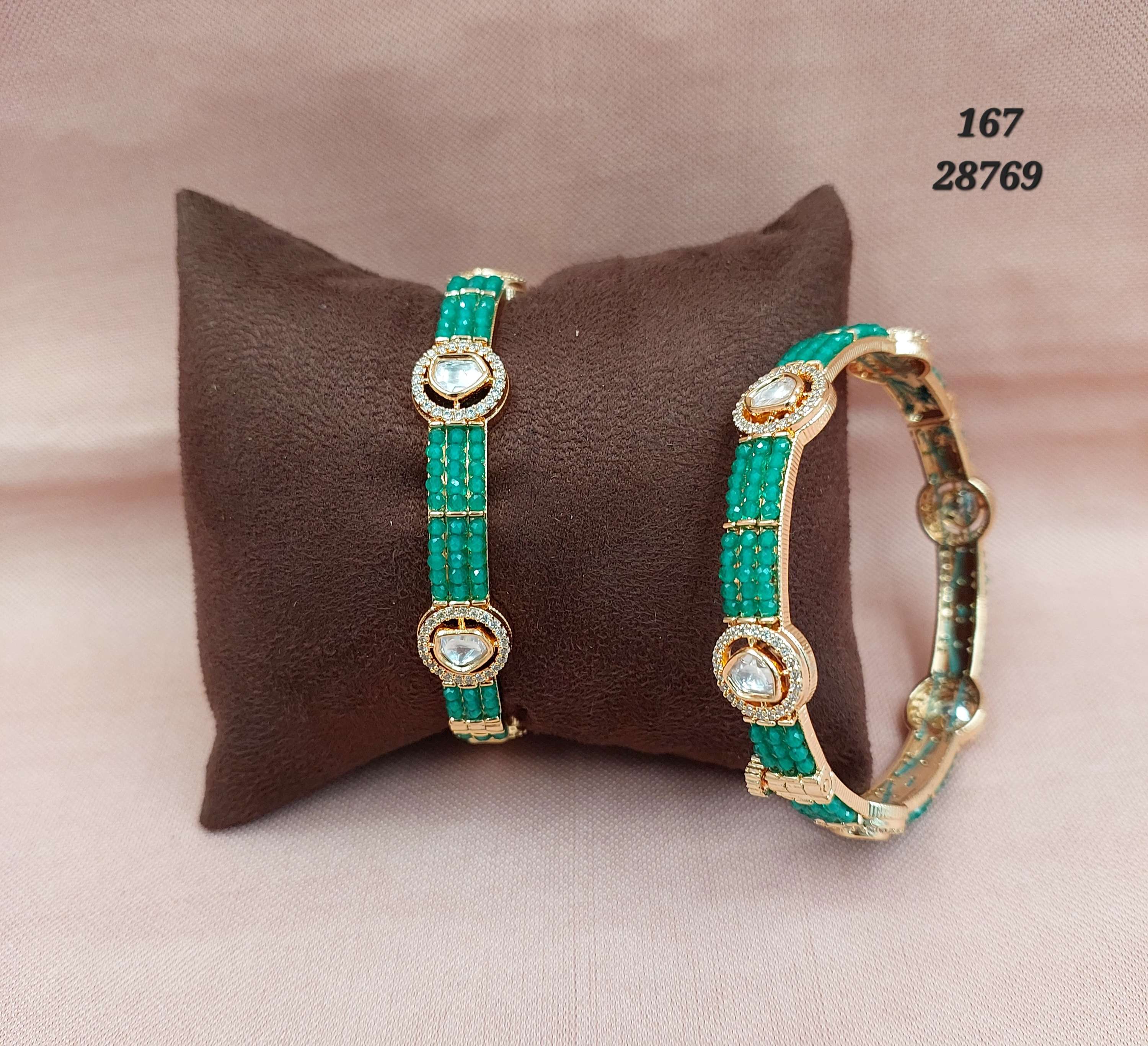 Kundan Bangle - B89