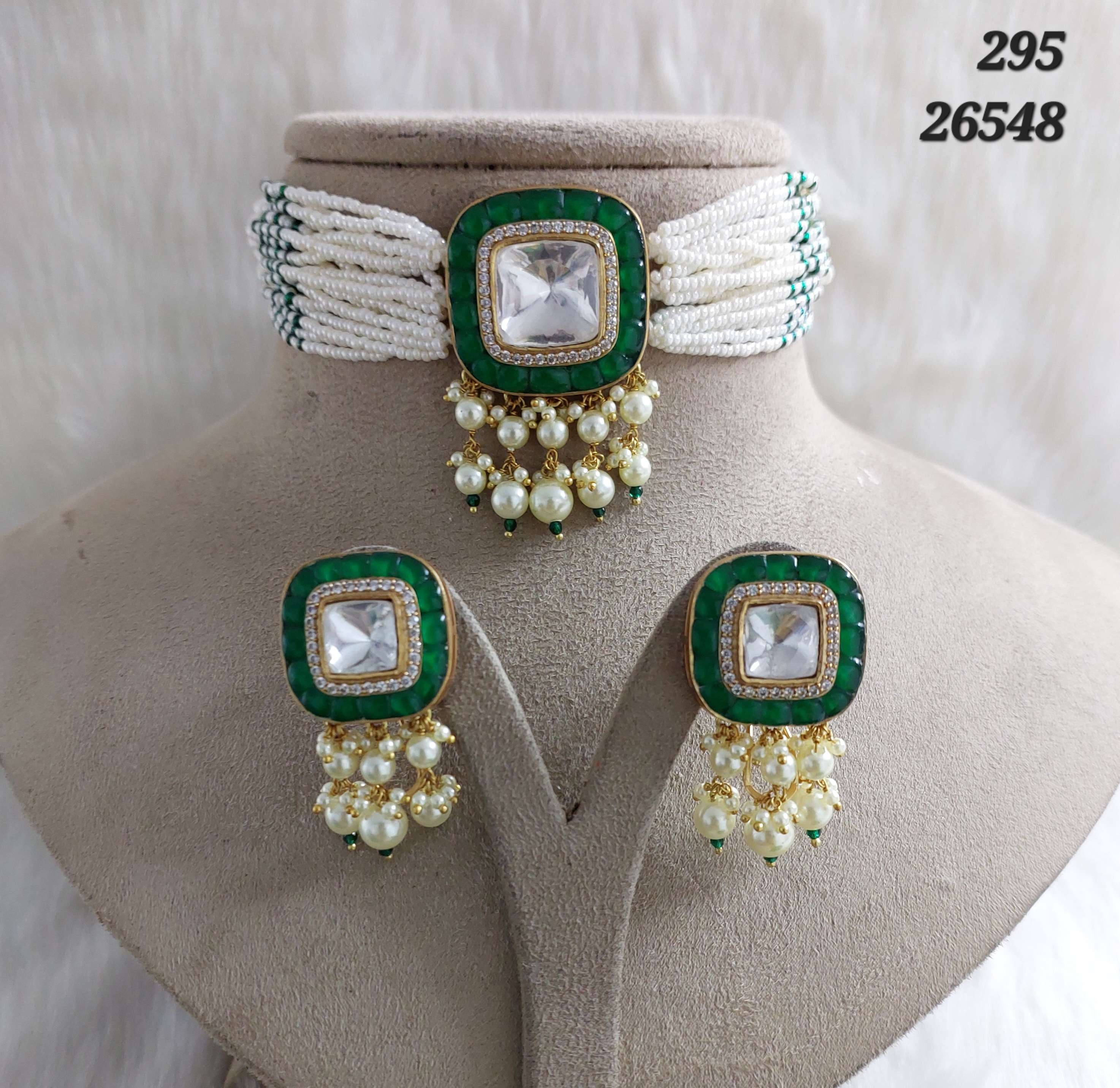 Kundan Necklace - L489