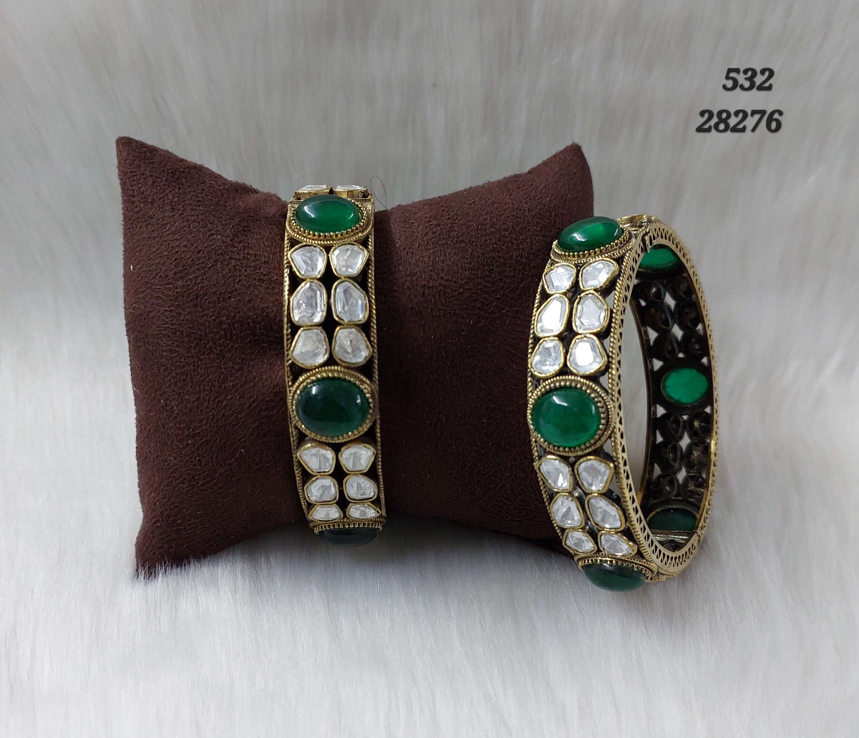 Kundan Bangle - B5320