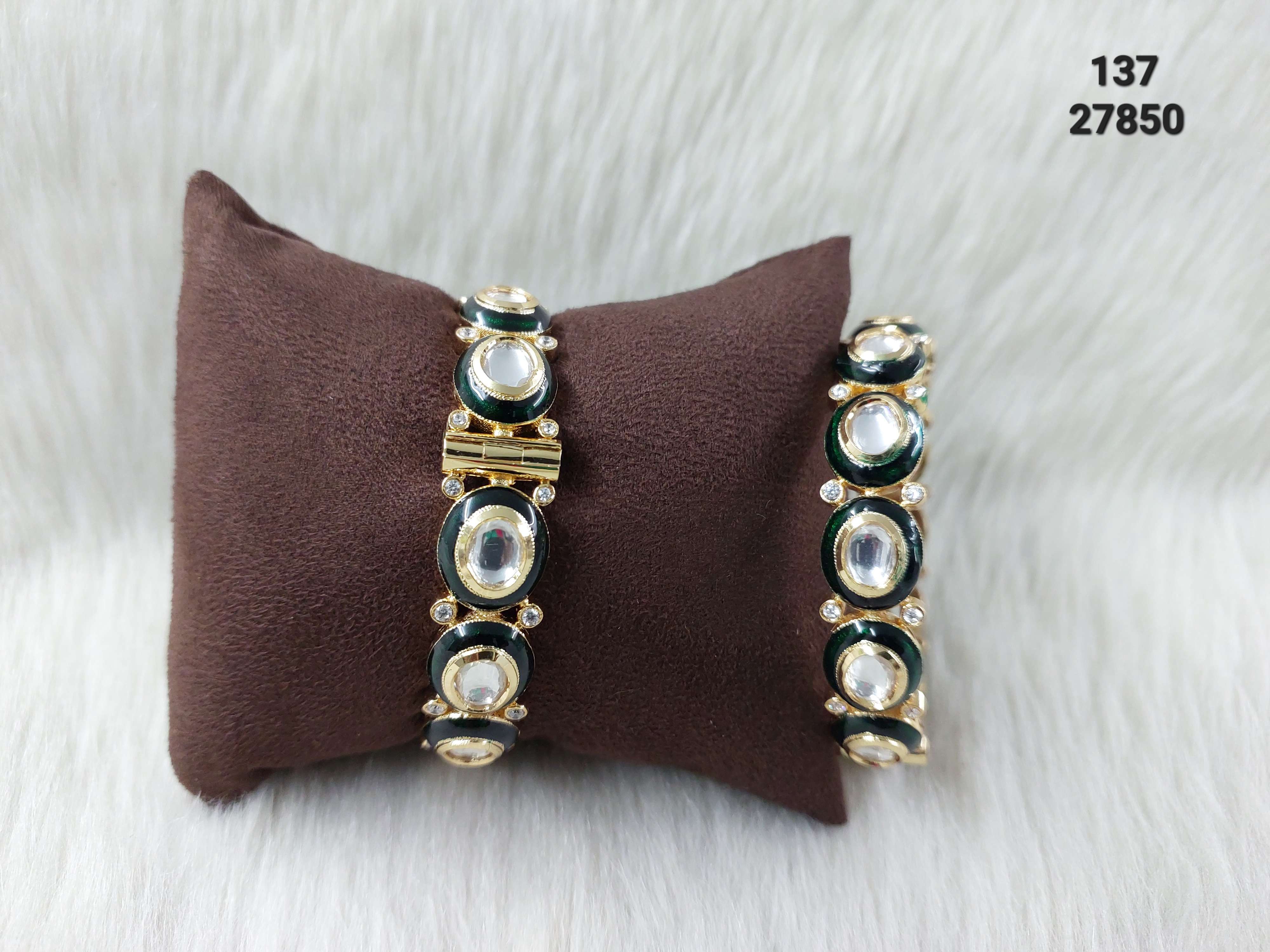 Kundan Bangle - B49