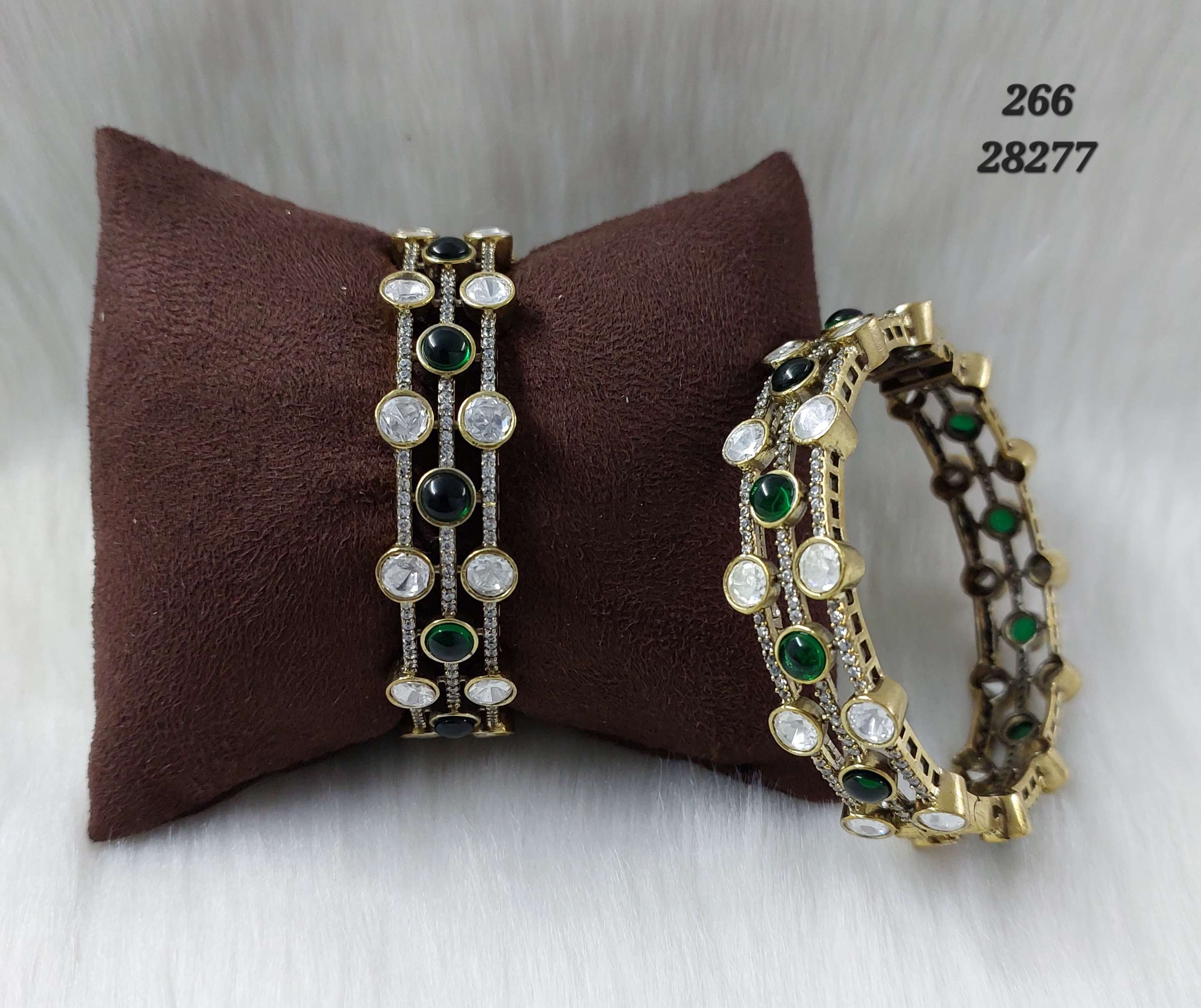 Kundan Bangle - B2660