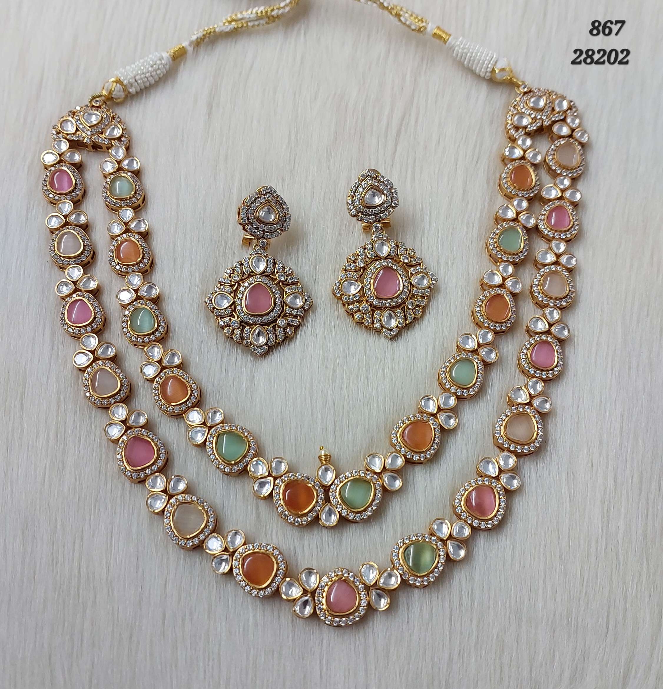 Kundan Necklace - L570