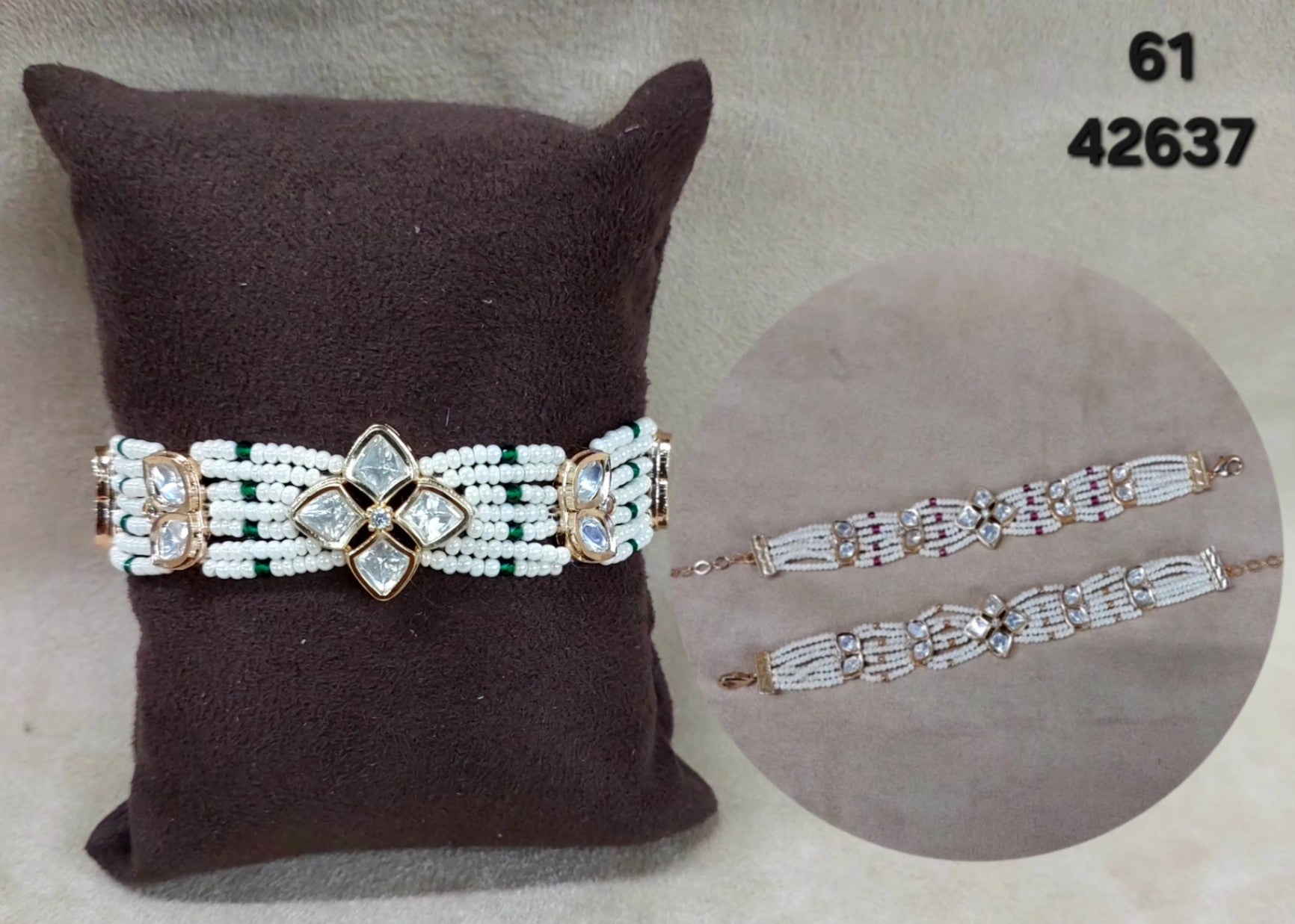 Kundan Bracelet - BR42637