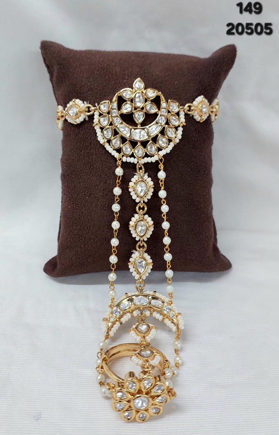 Kundan Fancy Hathphool - HP17