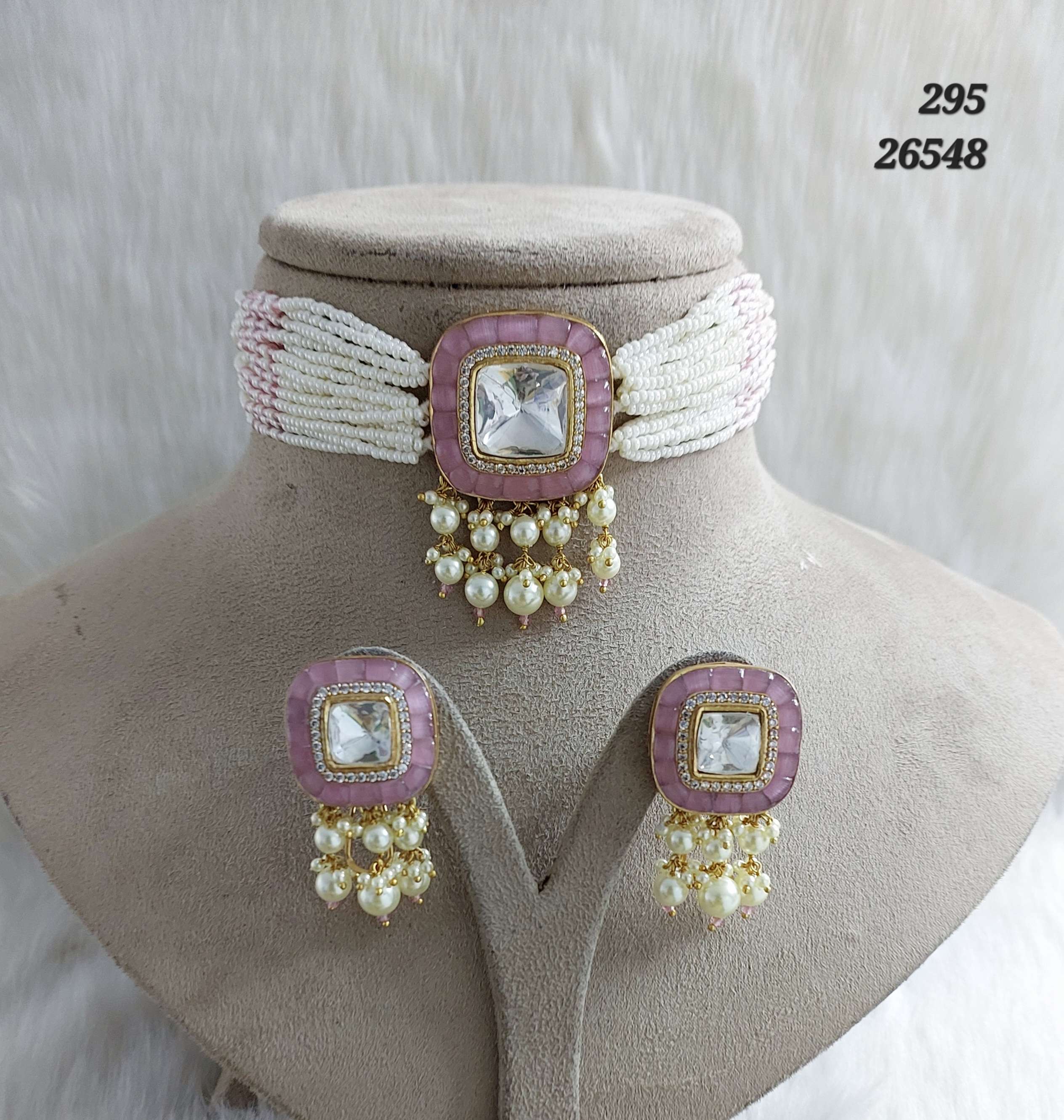 Kundan Necklace - L489