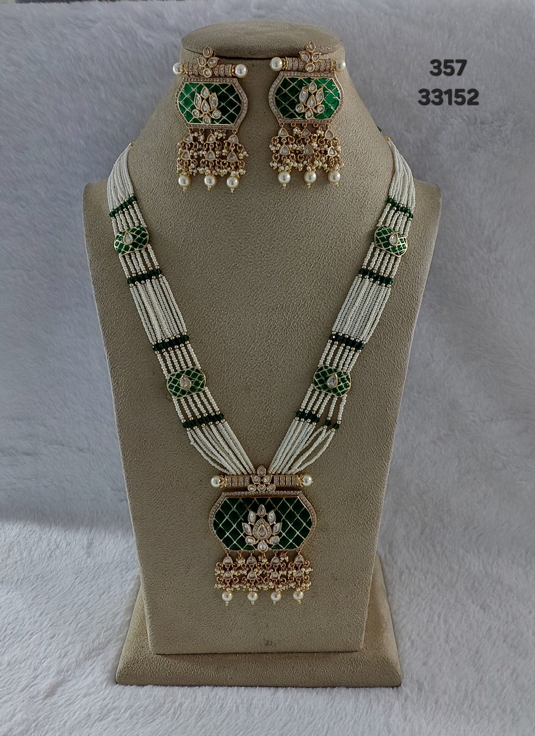 Kundan Pendant Set - PS141V