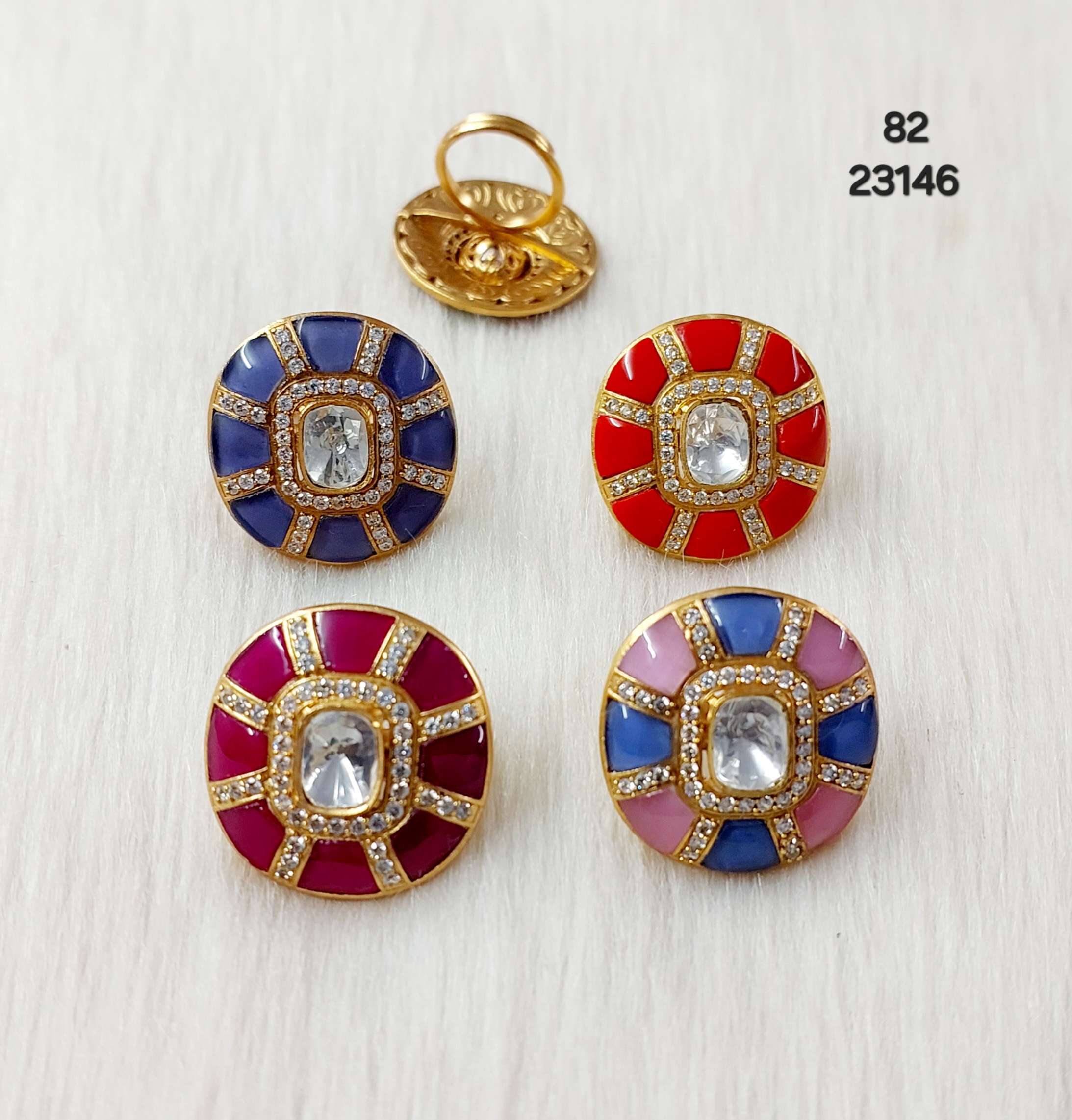 Kundan Fancy Ring - L354