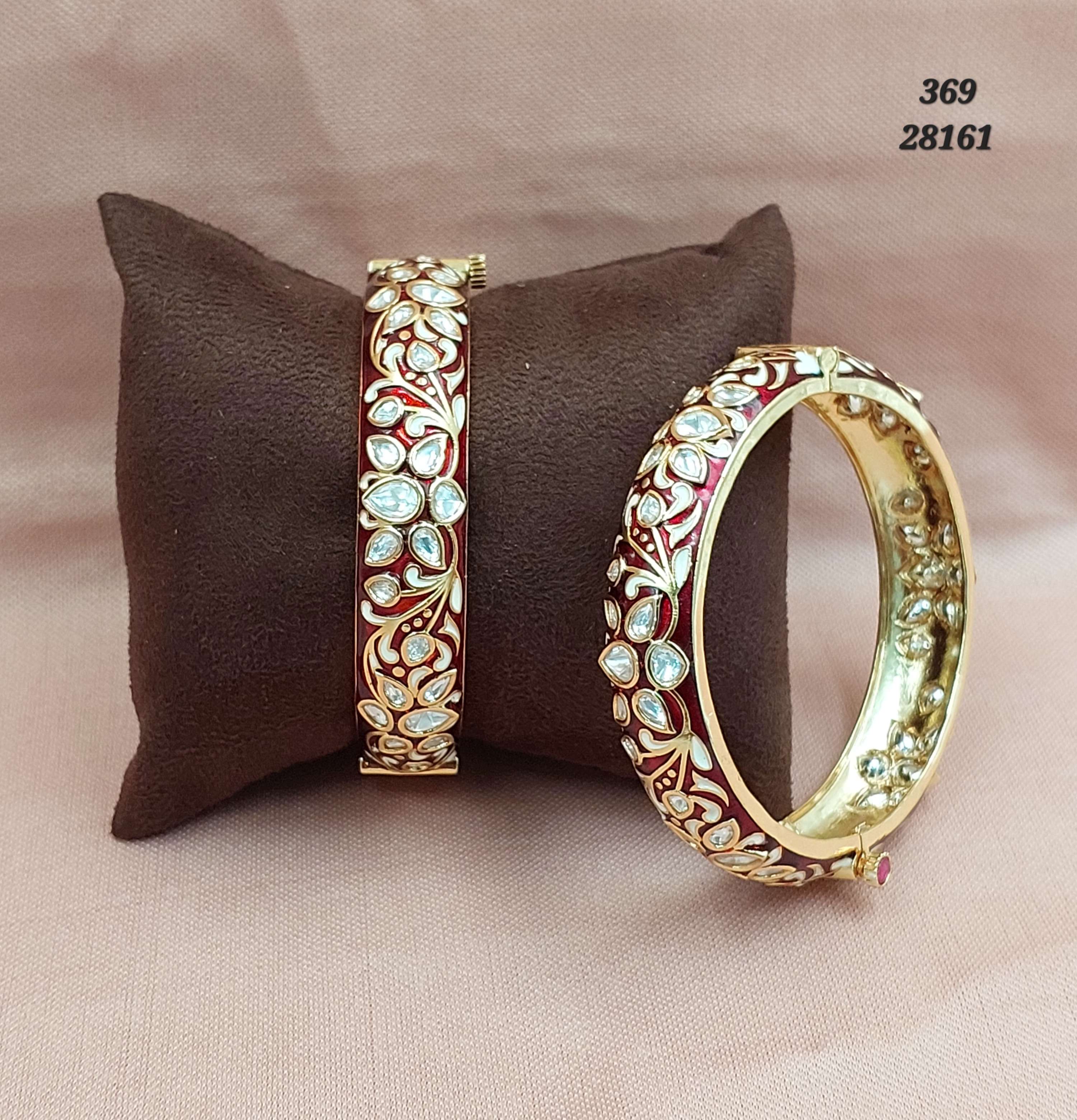 Kundan Bangle - B26