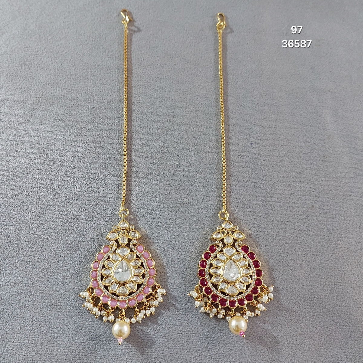 Kundan Bangle - B164V