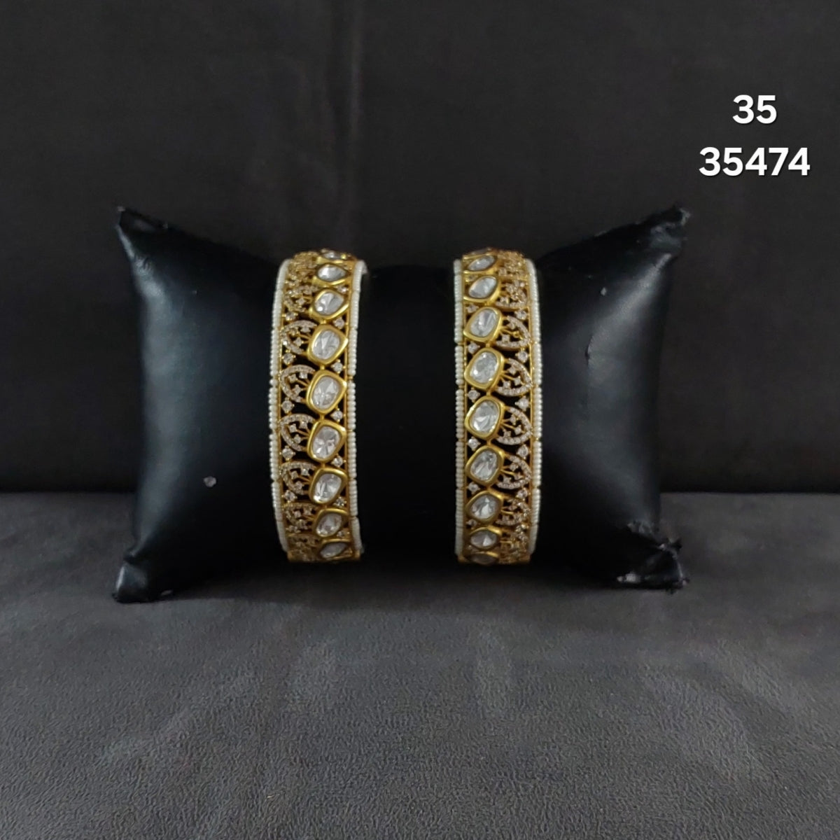 Kundan Bangle - B40V