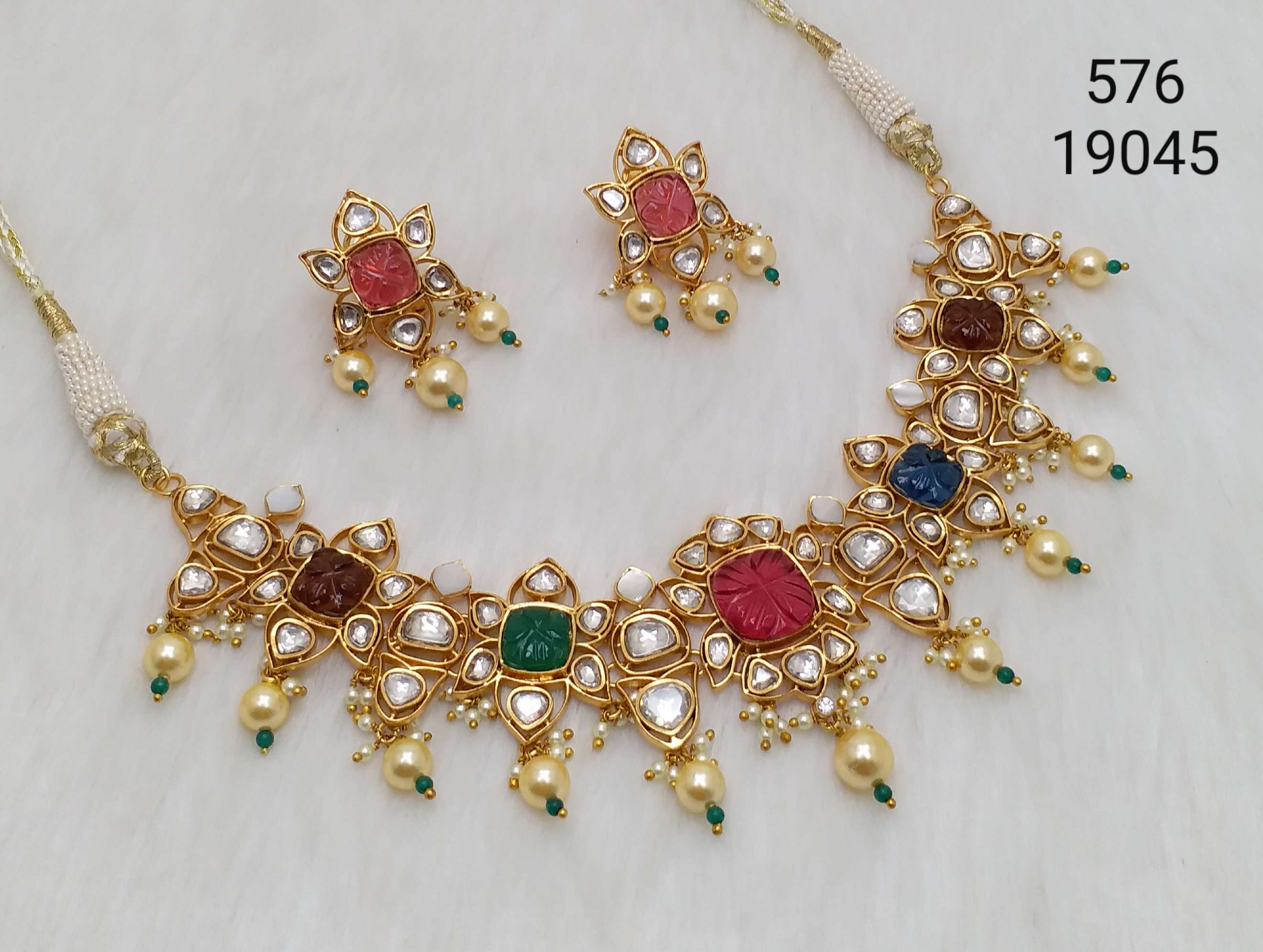 Kundan Fancy Necklace - L265