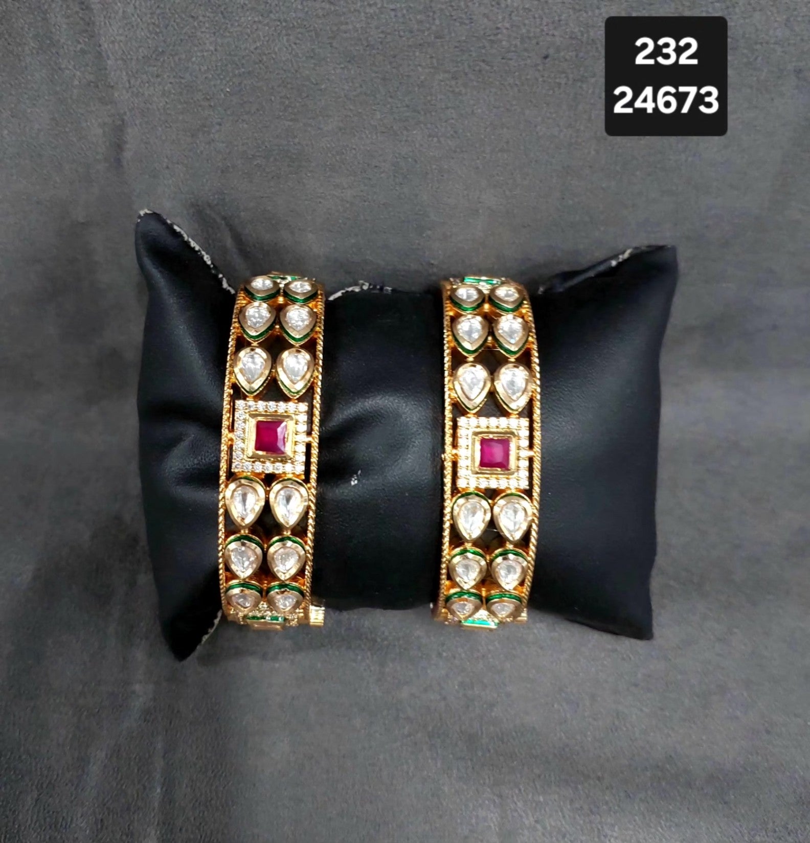 Kundan Bangle - B14