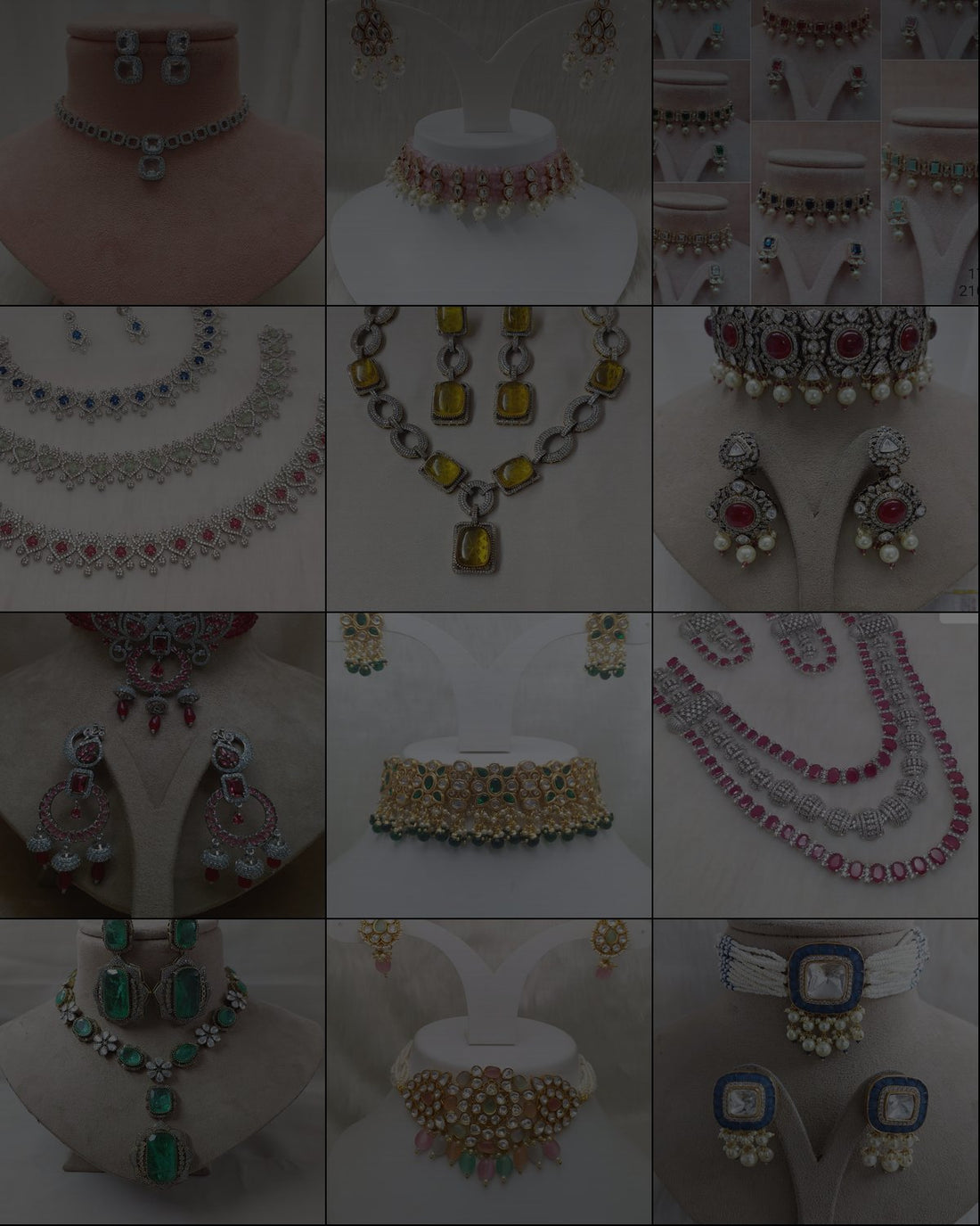 np card necklace sets